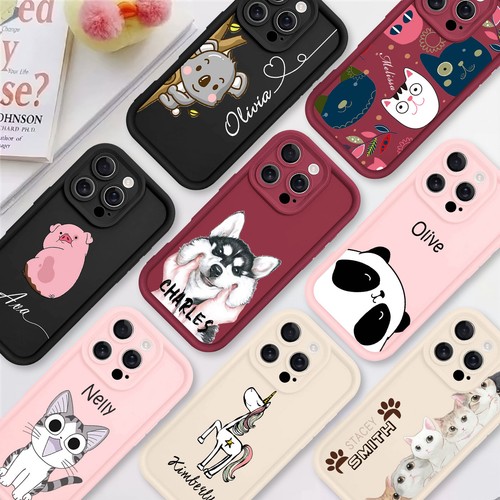 Cartoon custom rubber - cartoon, phone
