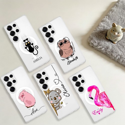 Animal cartoon magnetic case - cartoon,