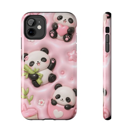 Cute panda heart design - design, tough