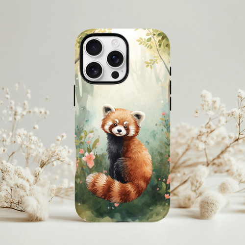 Red panda tough - red,